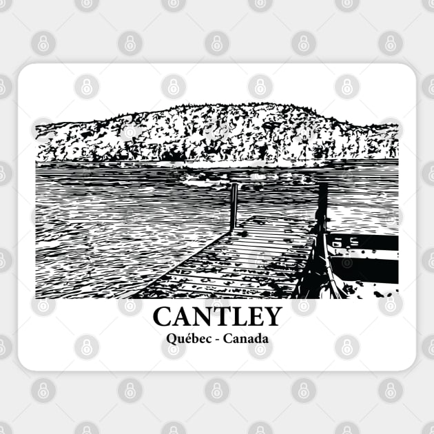 Cantley - Québec Magnet by Lakeric